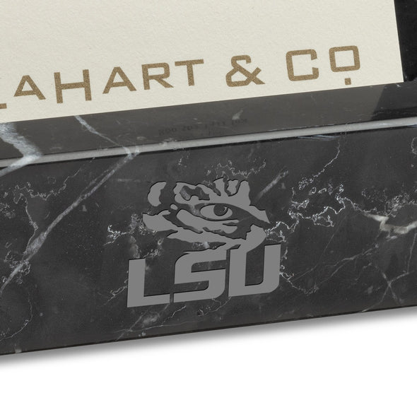 LSU Marble Business Card Holder Shot #2