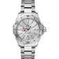 LSU Men's TAG Heuer Steel Aquaracer with Silver Dial Shot #2