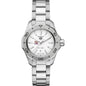 LSU Women's TAG Heuer Steel Aquaracer with Silver Dial Shot #2