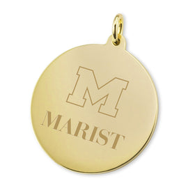 Marist 18K Gold Charm Shot #1