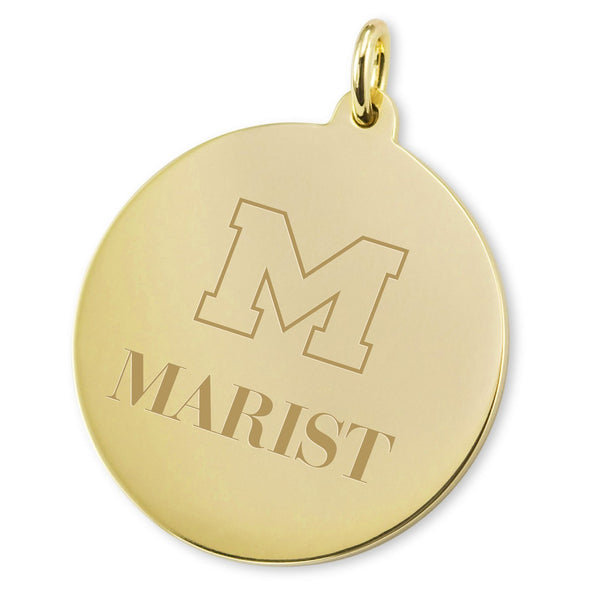 Marist 18K Gold Charm Shot #2