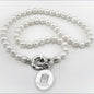 Marquette Pearl Necklace with Sterling Silver Charm Shot #1