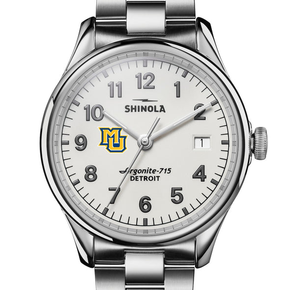 Marquette Shinola Watch, The Vinton 38 mm Alabaster Dial at M.LaHart &amp; Co. Shot #1