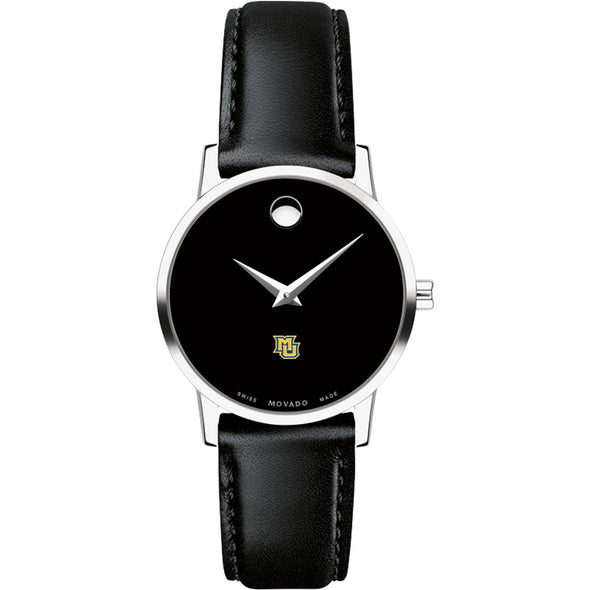 Marquette Women&#39;s Movado Museum with Leather Strap Shot #2