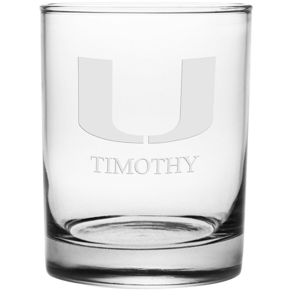 Miami Tumbler Glasses - Set of 2 Made in USA Shot #2