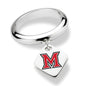 Miami University in Ohio Sterling Silver Ring with Sterling Tag Shot #1