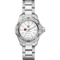 Miami University Women's TAG Heuer Steel Aquaracer with Silver Dial Shot #2