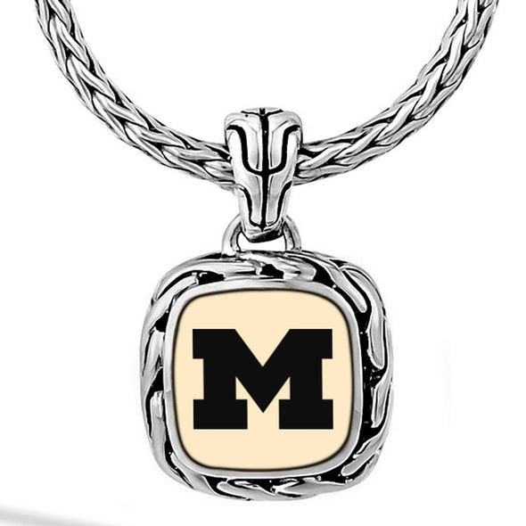 Michigan Classic Chain Necklace by John Hardy with 18K Gold Shot #3