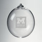 Michigan Glass Ornament by Simon Pearce Shot #1
