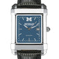Michigan Men's Blue Quad Watch with Leather Strap Shot #1