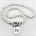 Michigan Pearl Necklace with Sterling Silver Charm