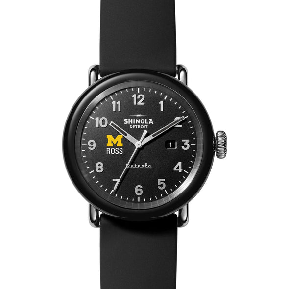 Michigan Ross Shinola Watch, The Detrola 43mm Black Dial at M.LaHart &amp; Co. Shot #2