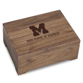 Michigan Ross Solid Walnut Desk Box Shot #1