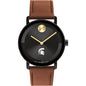 Michigan State University Men's Movado BOLD with Cognac Leather Strap Shot #2