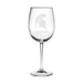 Michigan State University Red Wine Glasses - Set of 2 - Made in the USA