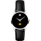Michigan Women's Movado Museum with Leather Strap Shot #2