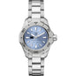 Michigan Women's TAG Heuer Steel Aquaracer with Blue Sunray Dial Shot #2