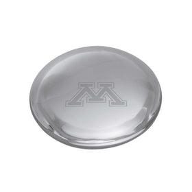 Minnesota Glass Dome Paperweight by Simon Pearce Shot #1