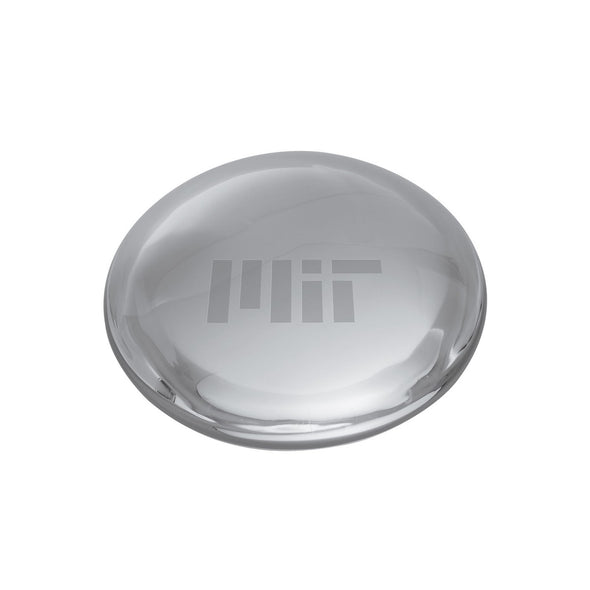 MIT Glass Dome Paperweight by Simon Pearce Shot #1