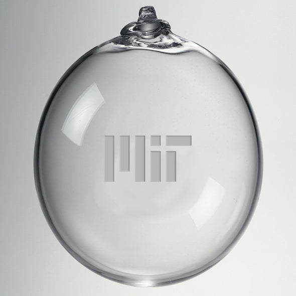 MIT Glass Ornament by Simon Pearce Shot #2