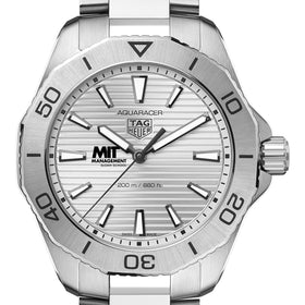 MIT Sloan Men&#39;s TAG Heuer Steel Aquaracer with Silver Dial Shot #1