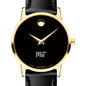 MIT Women's Movado Gold Museum Classic Leather Shot #1
