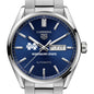 MS State Men's TAG Heuer Carrera with Blue Dial & Day-Date Window Shot #1