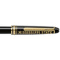 MS State Montblanc Meisterstück Classique Rollerball Pen in Gold Shot #2