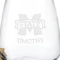 MS State Stemless Wine Glasses - Set of 4 Shot #3
