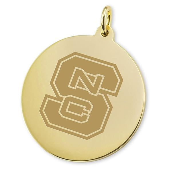 NC State 14K Gold Charm Shot #2