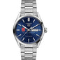 NC State Men's TAG Heuer Carrera with Blue Dial & Day-Date Window Shot #2