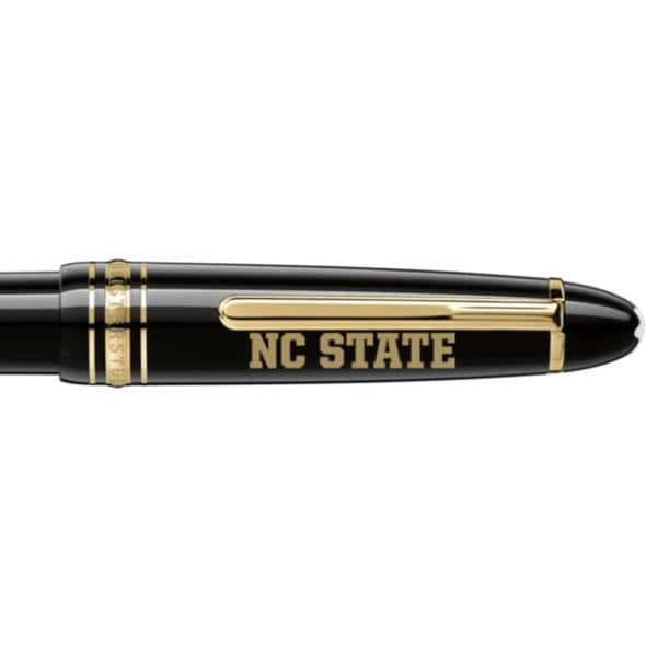 NC State Montblanc Meisterstück LeGrand Ballpoint Pen in Gold Shot #2