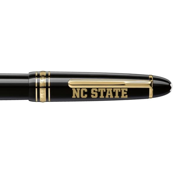 NC State Montblanc Meisterstück LeGrand Rollerball Pen in Gold Shot #2
