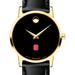 NC State Women's Movado Gold Museum Classic Leather