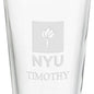 New York University 16 oz Pint Glass- Set of 2 Shot #3
