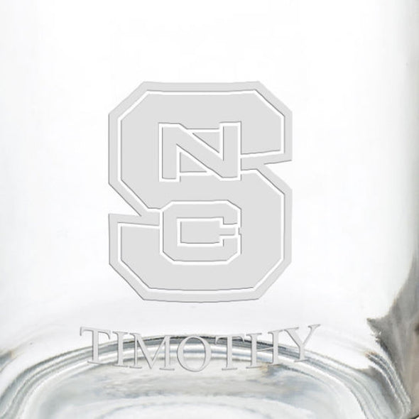 North Carolina State 13 oz Glass Coffee Mug Shot #3