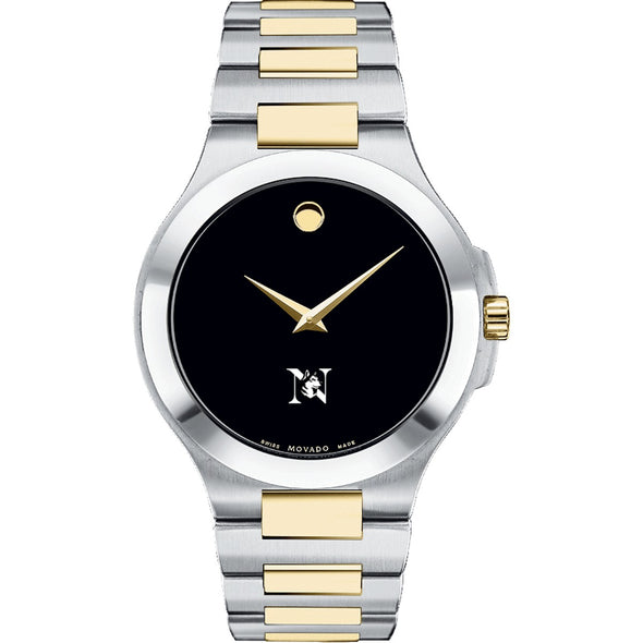 Northeastern Men&#39;s Movado Collection Two-Tone Watch with Black Dial Shot #2
