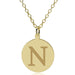 Northwestern 14K Gold Pendant & Chain