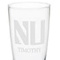Northwestern 20oz Pilsner Glasses - Set of 2 Shot #3