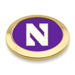 Northwestern Enamel Blazer Buttons