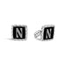 Northwestern Cufflinks by John Hardy with Black Onyx