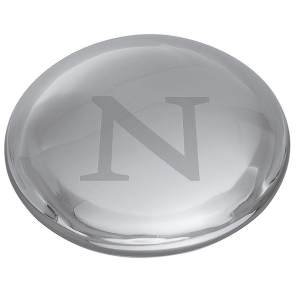 Northwestern Glass Dome Paperweight by Simon Pearce Shot #2