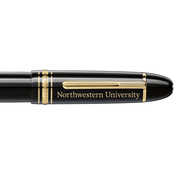 Northwestern Montblanc Meisterstück 149 Fountain Pen in Gold Shot #2