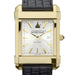 Notre Dame Men's Gold Watch with 2-Tone Dial & Leather Strap at M.LaHart & Co.