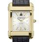 Notre Dame Men's Gold Watch with 2-Tone Dial & Leather Strap at M.LaHart & Co. Shot #1
