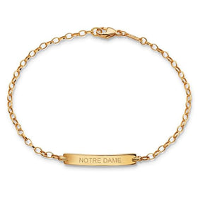 Notre Dame Monica Rich Kosann Petite Poessy Bracelet in Gold Shot #1