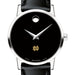 Notre Dame Women's Movado Museum with Leather Strap
