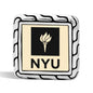NYU Cufflinks by John Hardy with 18K Gold Shot #3