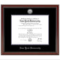 NYU Diploma Frame - Silver Medallion Shot #1