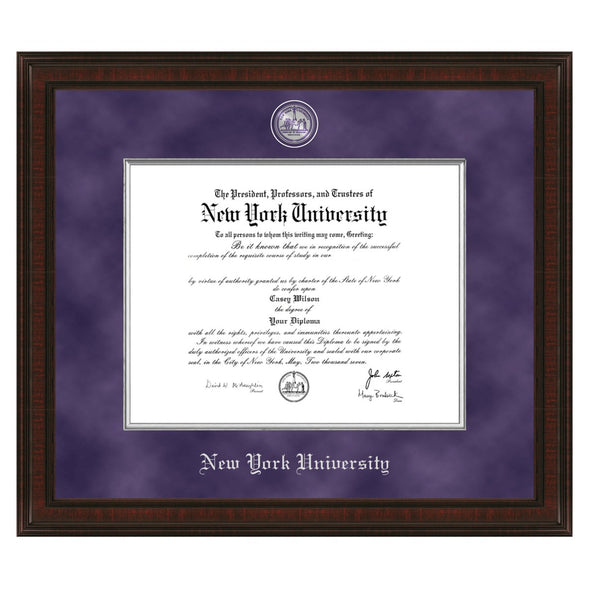 NYU Excelsior Diploma Frame Shot #1